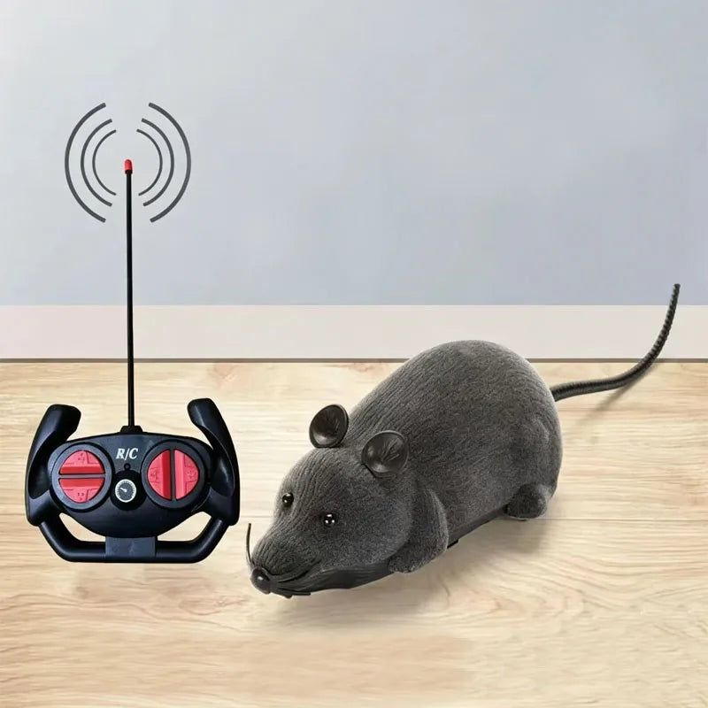 Robot Mouse Rat Funny Cat Toy with Remote Control Multicolor Mouse Wireless Controlled Rat Electric Interactive Pet Supplies