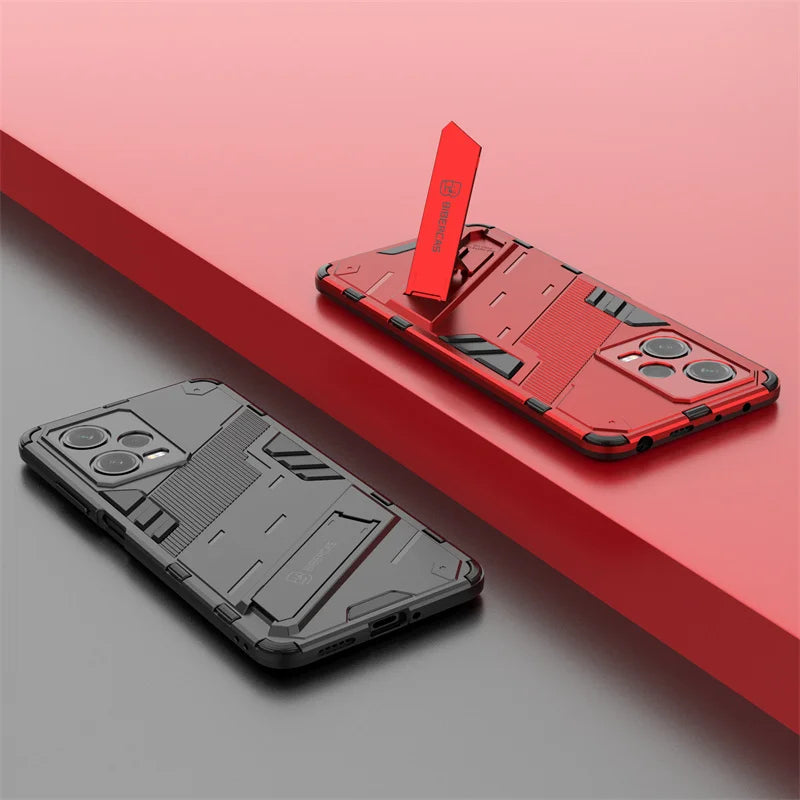 For Xiaomi Redmi Note 12 Pro 5G Case Magnetic Bracket Stand Holder Armor Phone Cases For Redmi Note12 Pro + Plus Back Cover