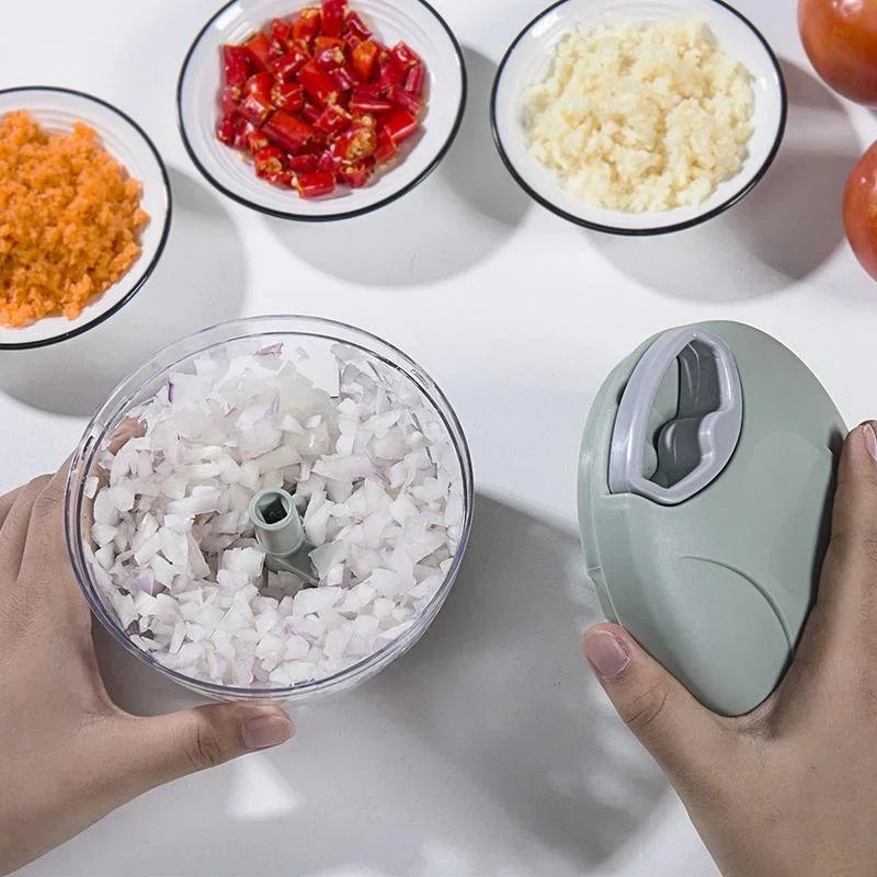 Multi-Purpose Manual Garlic Meat Chopper