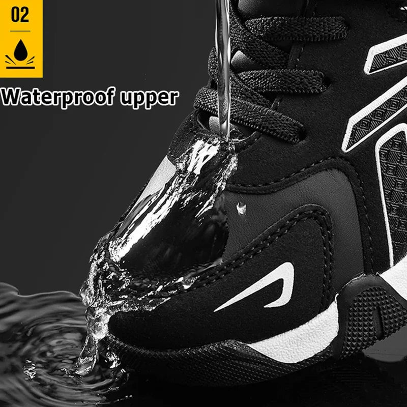 Children Boys Shoes School Sports Fashion Leather For Kids Tennis Casual Sneakers Children's Boy Running 7-13 Years Walking Shoe