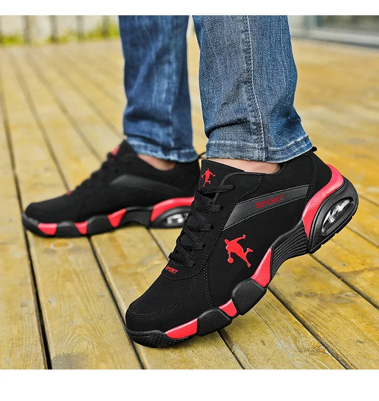 Fashion Men Professional Running Shoes Lightweight and Breathable Sneakers Lace Up Outdoor Sports Tennis Shoes New Casual Shoes