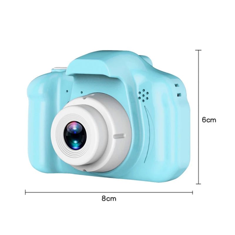 Children's Camera 1080P HD Screen Camera Video Toy 8 Million Pixel Kids Cartoon Cute Camera Outdoor Photography Toy