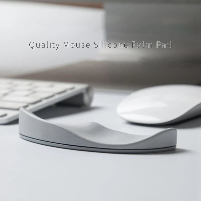 2026 Mouse Wrist Rest Silicone Hand Cushion Soft Pad Palm Support Moves With Wrist Business Office Computer Game Durable Armrest
