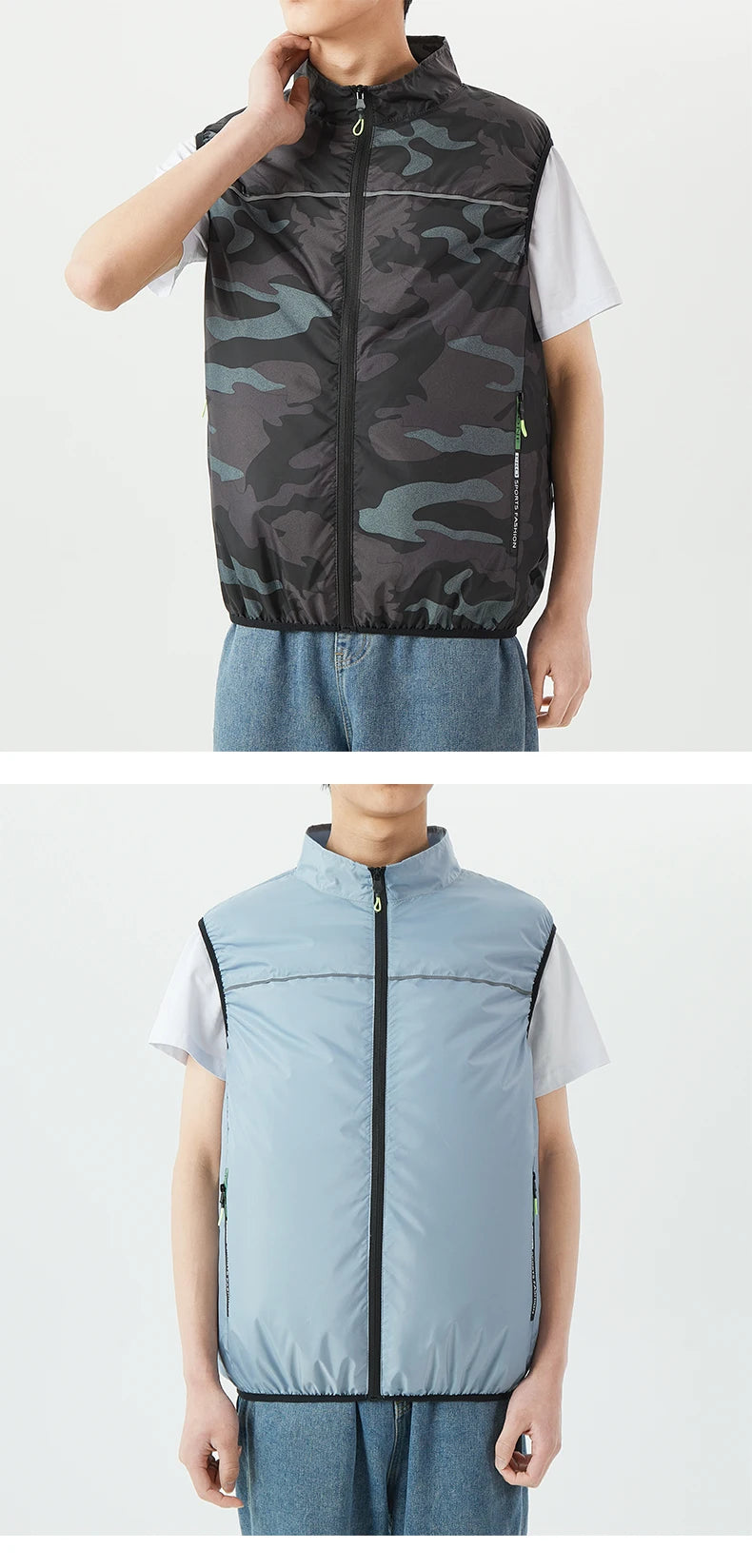 USB-Powered Cooling Vest: Unisex Summer Cooling Vest for Men and Women; Outdoor Cooling Vest for High-Temperature Environments