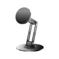 magnetic 360° Metal Desk Mobile Phone Holder Stand For iPhone iPad Adjustable Desktop Tablet Holder