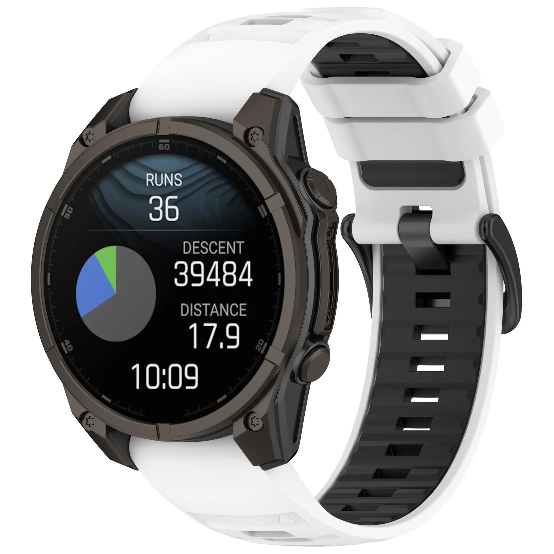 Quick Fit 26mm 22mm 20mm Silicone Strap for Garmin Quatix 8 Fenix 8/7x/Tactix8 Sport Bracelet Correa Band for Garmin 970 965 955