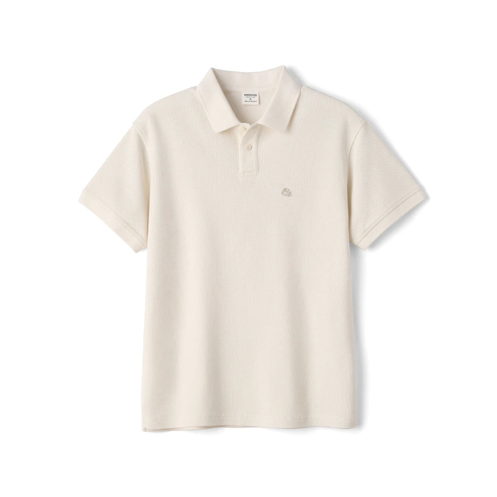 SIMWOOD 2026 Summer New Oversize Polo Shirts Men Breathable Comfortable Moisture-Wicking T-shirt Tops