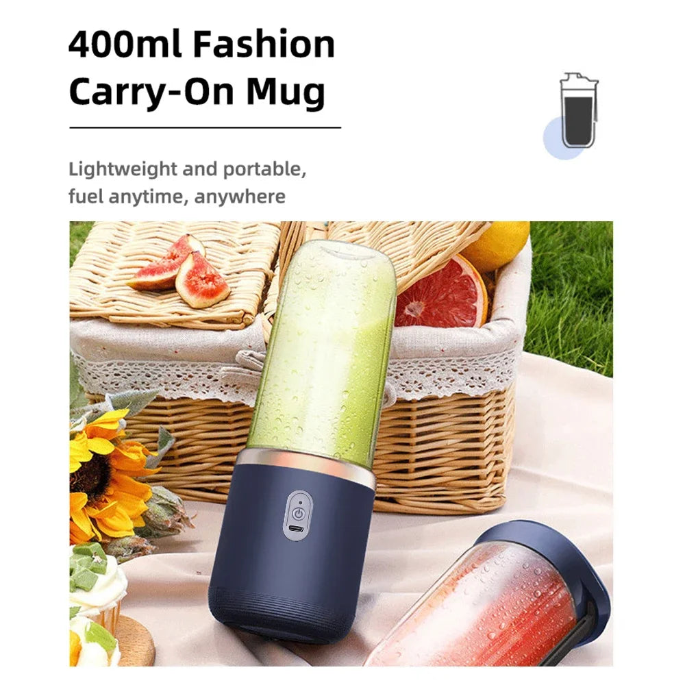 Premium Portable Electric Smoothie Blender
