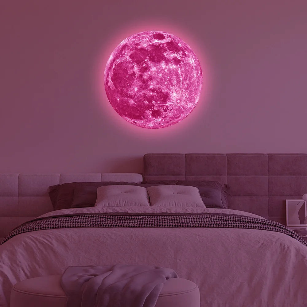 GlowMoon 3D Wall Sticker