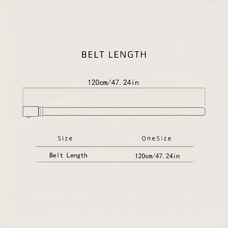 Stylish Men's PU Leather Belt - Fashion Belts for Daily Life Leisure Party Festival Work Business Automatic Buckle