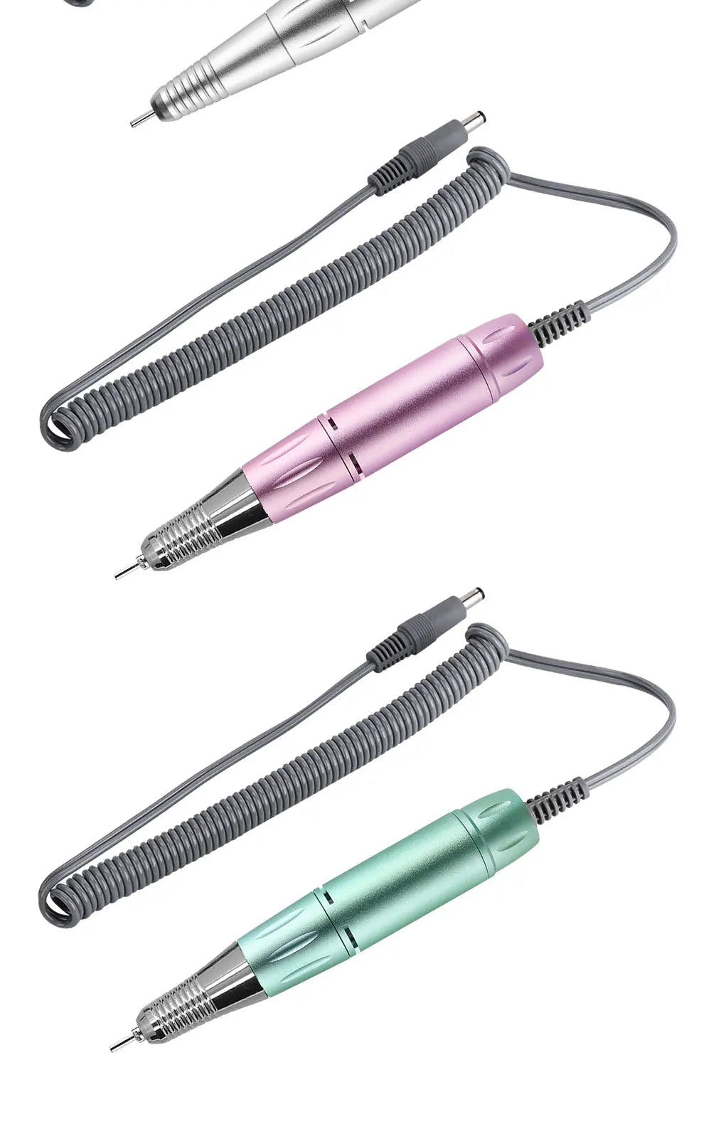 Electric DC Nail Drill Pen Handle File Polish Grind Machine Handpiece Manicure Pedicure Tool Nail Professional Drill Accessories