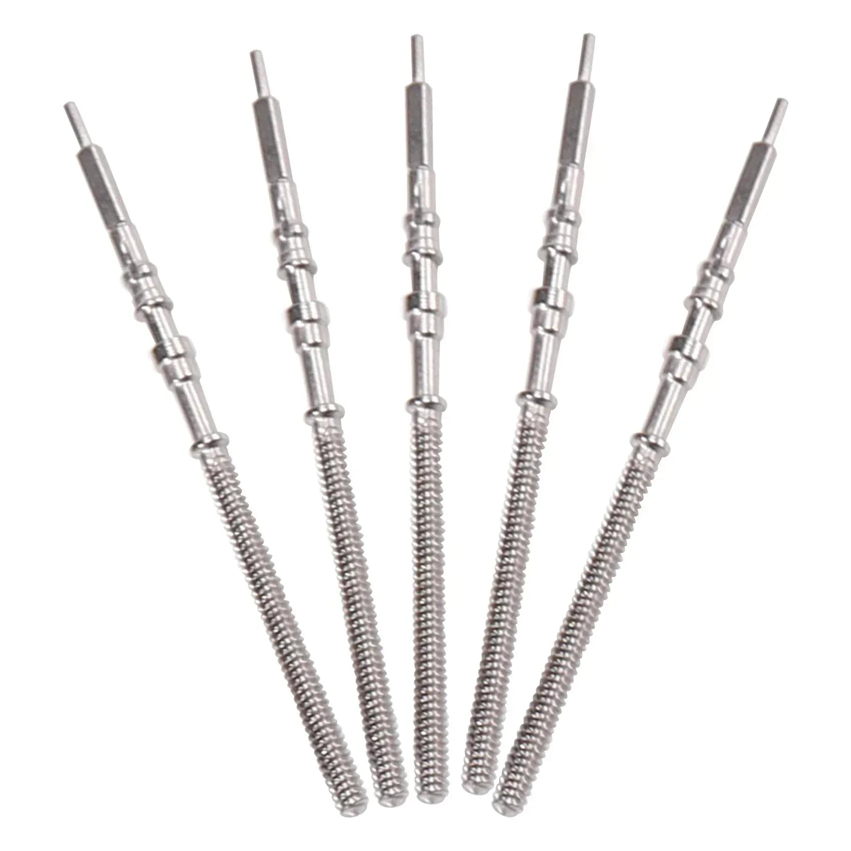 10Pcs /5Pcs  Movement Watch Steel Stem Crown Kit Watch Of Parts for NH35 NH36 NH38 NH39 Movement Watch Stem Spare Parts