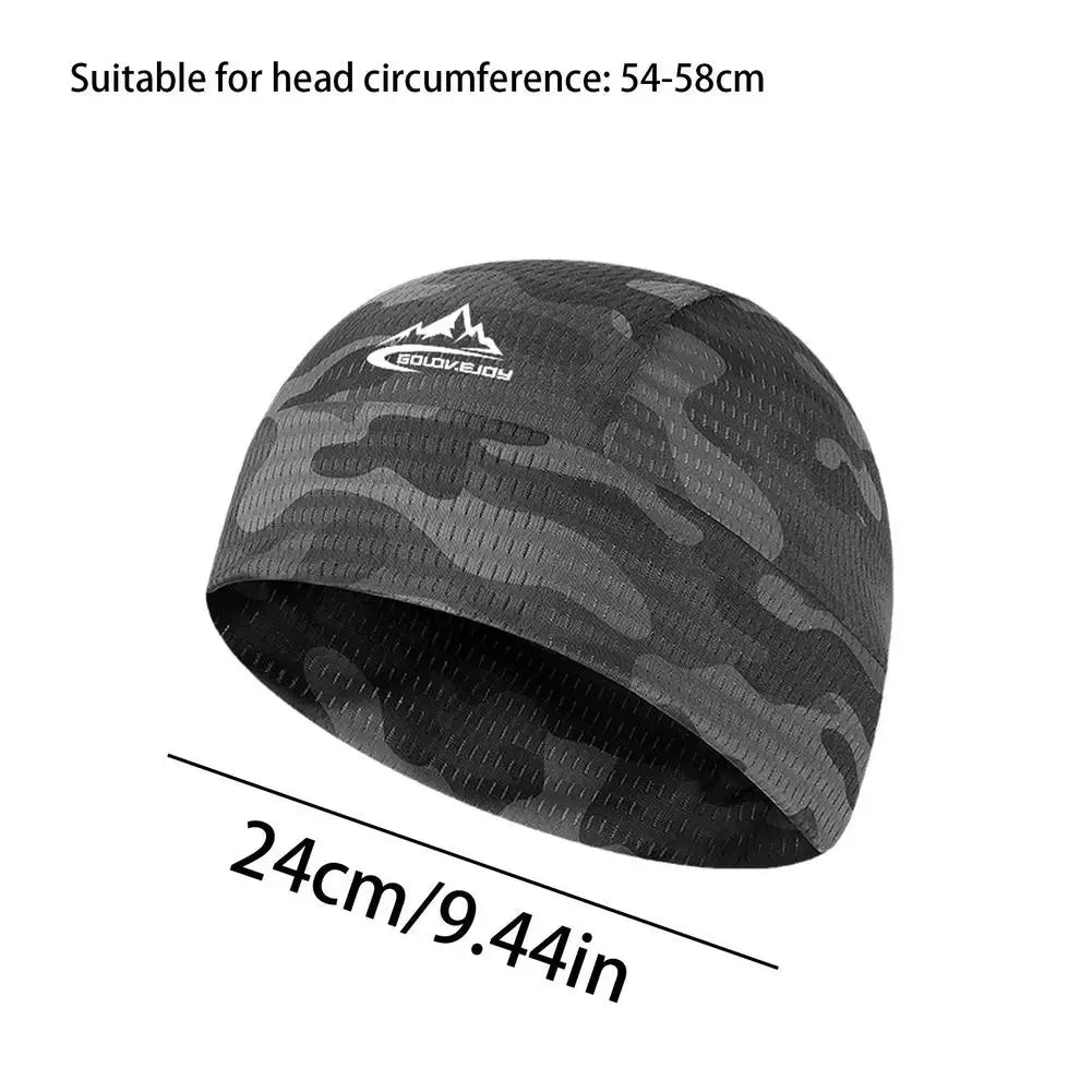 Cooling Cap Helmet Lining Breathable Sweat Wicking Cycling Sports Running Hat Comfortable Outdoor Hiking Cap Quick Dry Cap