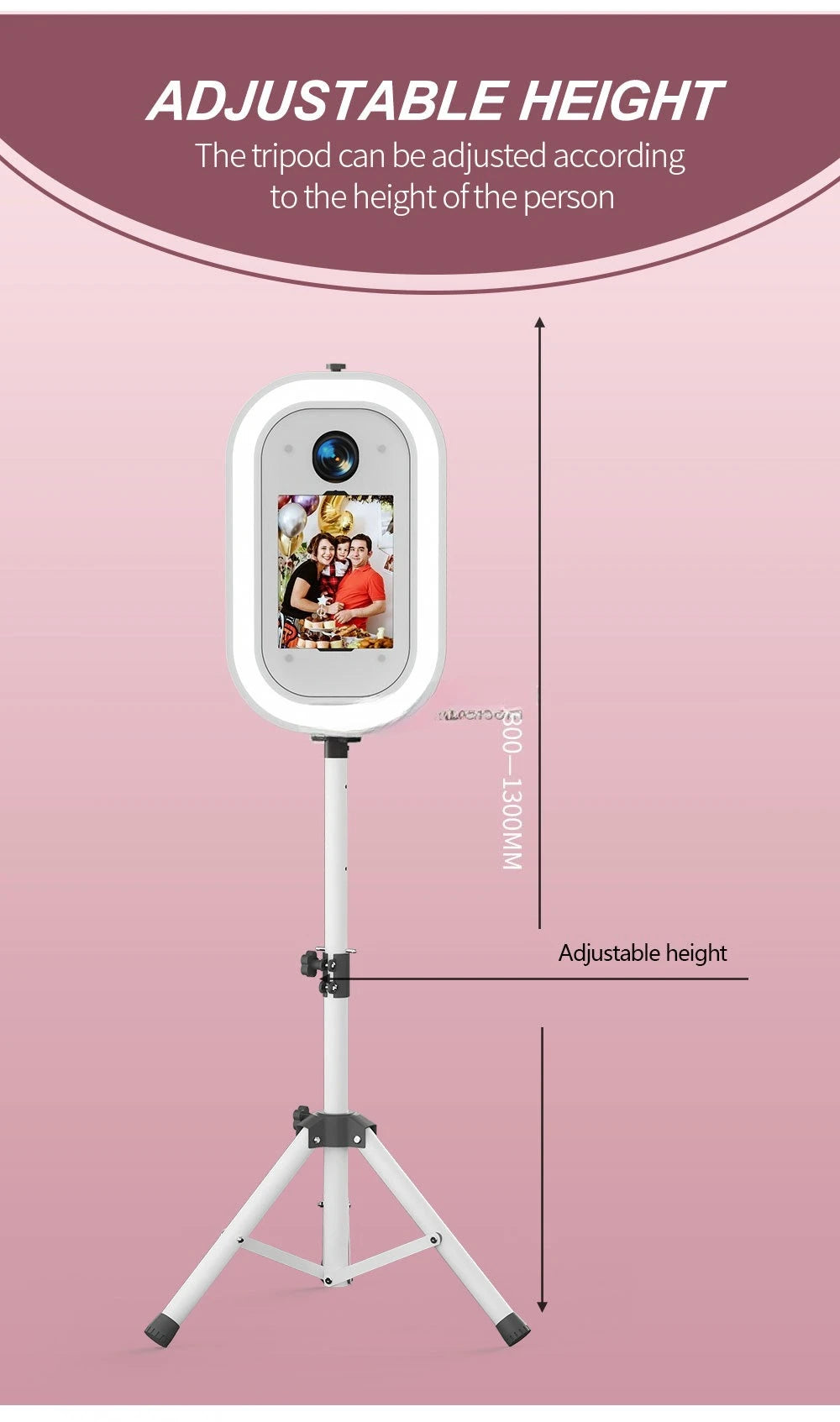 Light Emitting Diode RGB Color Changing Easy to Set Up Photo Booth Vending Machine