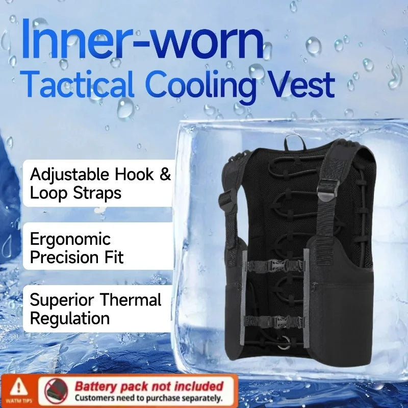 water circulation Cooling Vest Water Cooling System Outdoor Hiking Fishing Travel Physical Cooling Work Jacket Summer Breathable