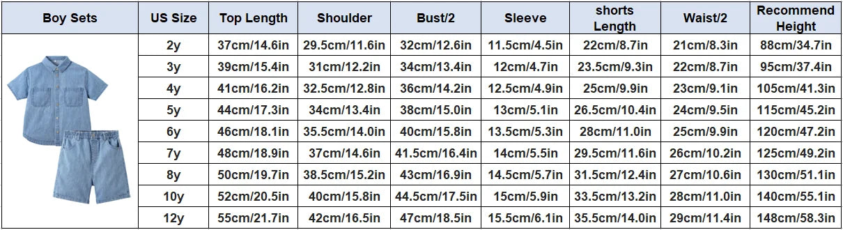 AS  SS2026 blue denim Collection super high quality bamboo knot denim fabric boys girls family match weekday clothes