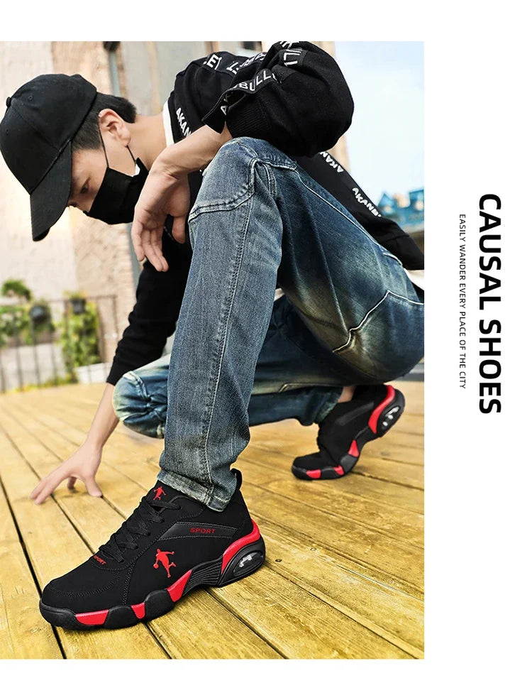 Fashion Men Professional Running Shoes Lightweight and Breathable Sneakers Lace Up Outdoor Sports Tennis Shoes New Casual Shoes