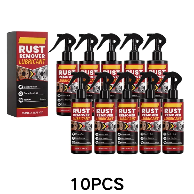 100ml Heavy-Duty Rust Remover Spray Deep Cleaning Rust Remover Lubricant For Metal Surfaces Restoration Multi-purpos Car Gadgets