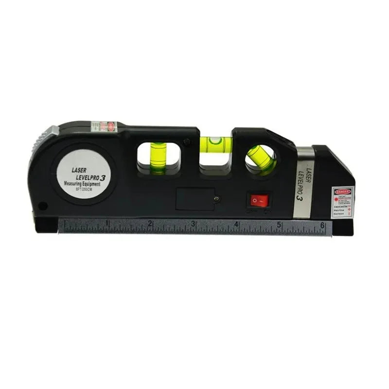 4 in 1 Measure Infrared Laser Level Machine Self Leveling for Woodworking Tools with Cross Line and Solo Leveling
