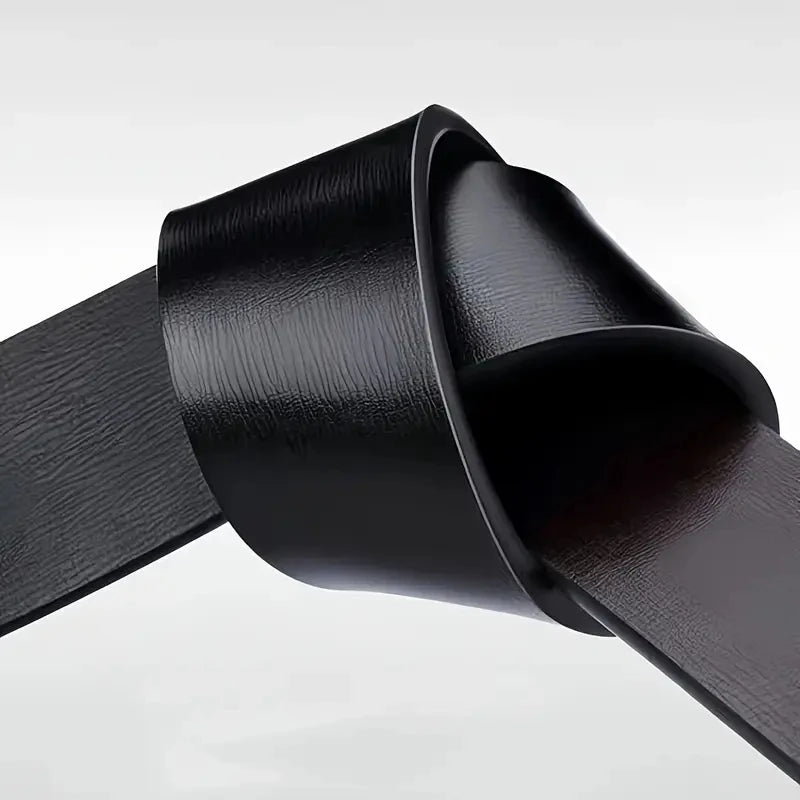 Stylish Men's PU Leather Belt - Fashion Belts for Daily Life Leisure Party Festival Work Business Automatic Buckle