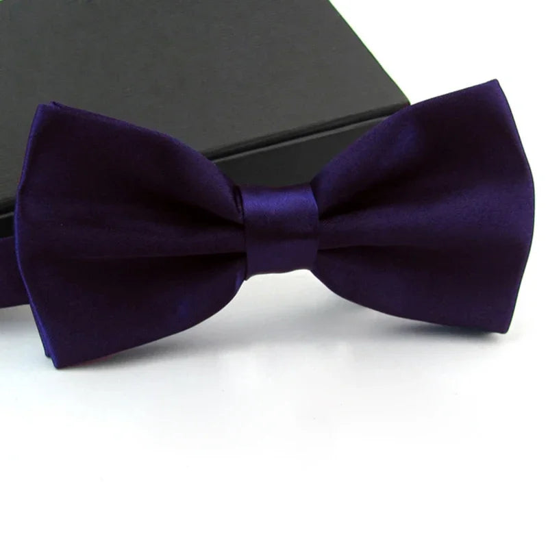 Bow Tie Male Solid Neckwear Marriage butterfly ties For Men Candy Color Butterfly Cravat girls Butterflies YJB0001