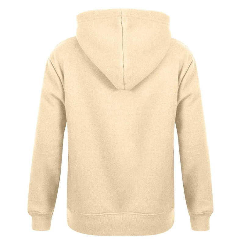 Custom Hoodie Print Embroidery Photo Text Brand Logo Autumn Winter Warm Thick Fleece Hoody Sweatshirt Men Women Customized Coat