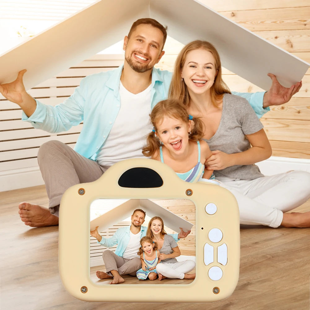 Children Camera 1080P HD Toddler Digital Video Camera 2.0-inch Kids Camera with Silicone Cases Toys for Christmas Birthday Gifts