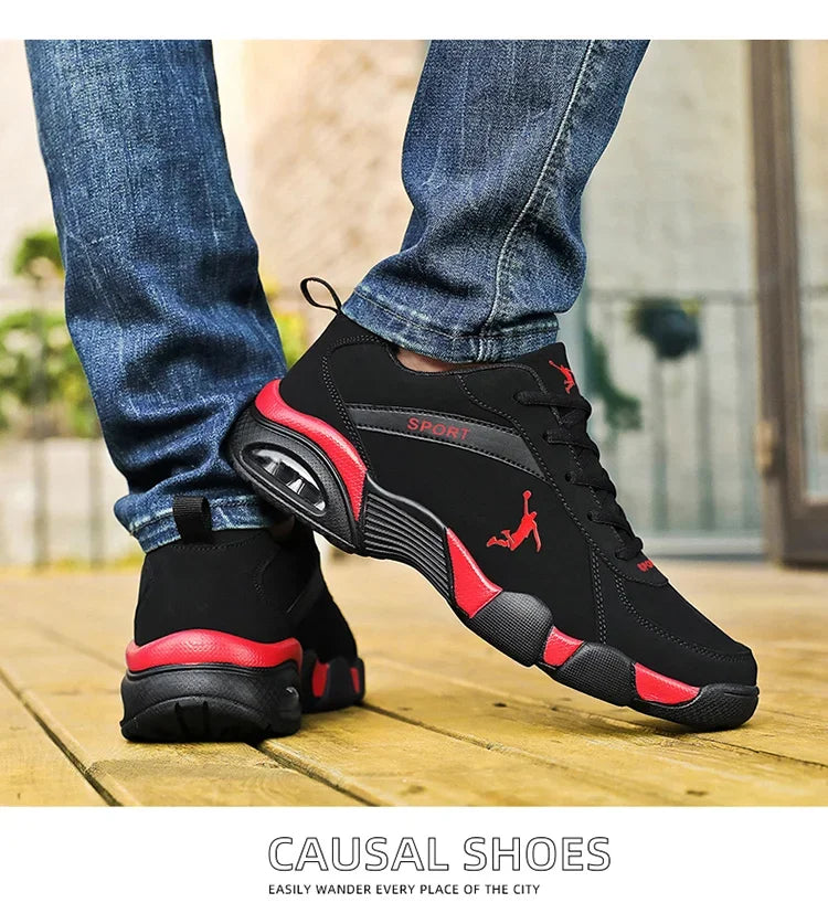 Fashion Men Professional Running Shoes Lightweight and Breathable Sneakers Lace Up Outdoor Sports Tennis Shoes New Casual Shoes