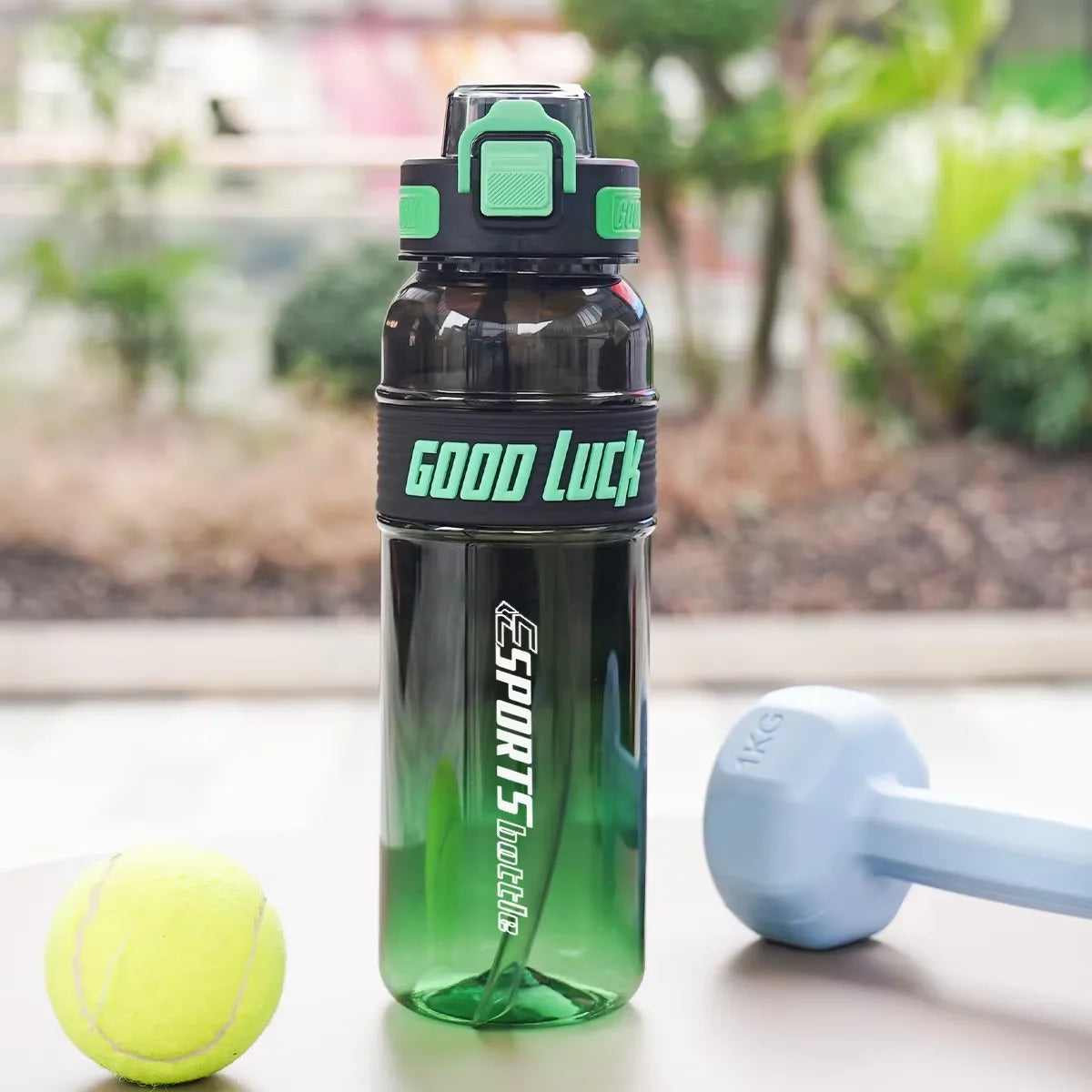 1pc 950ml/31o 750ml/26oz 550ml/18oz outdoor sports water bottle, suitable for fitness, sports, birthday gifts