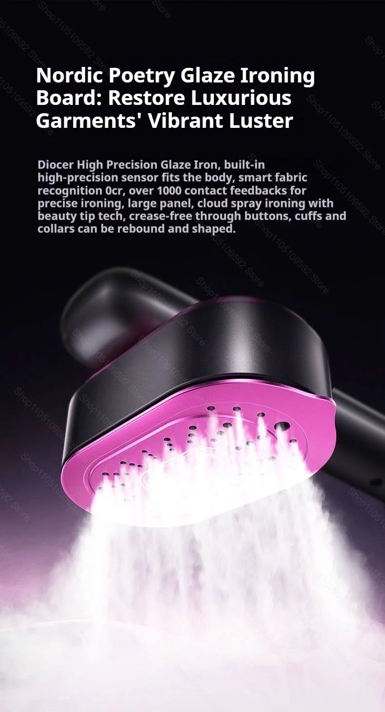 NEW Handheld Steam Iron Garment Steamer Portable Mini for Clothes Fast Heating Travel Garment Fabric Press Machine with Home