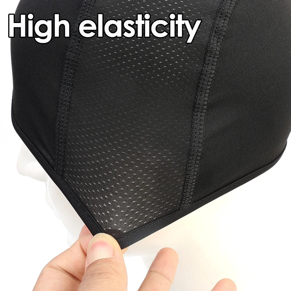 Motorcycle Helmet Inner Cap Hat Quick Dry Breathable Hat Racing Cap Under Helmet Beanie Cap Motocross Motor Helmet Sport Hat