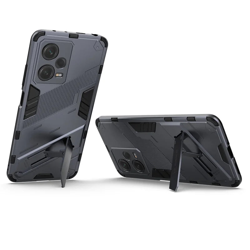 For Xiaomi Redmi Note 12 Pro 5G Case Magnetic Bracket Stand Holder Armor Phone Cases For Redmi Note12 Pro + Plus Back Cover