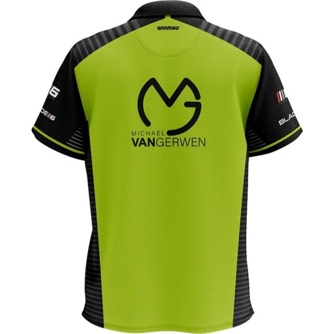 Winmau Michael van Gerwen Dartshirt Darts Enthusiast POLO shirt Sports Dry Quickly Men's T-Shirt Children's Clothing Tee Woman