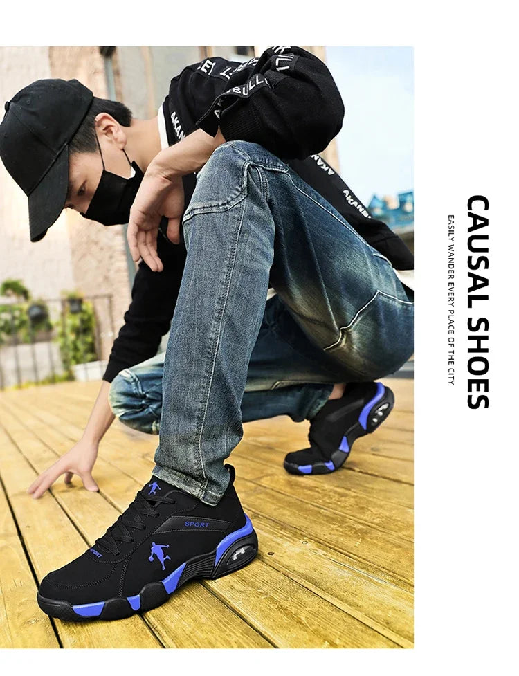 Fashion Men Professional Running Shoes Lightweight and Breathable Sneakers Lace Up Outdoor Sports Tennis Shoes New Casual Shoes