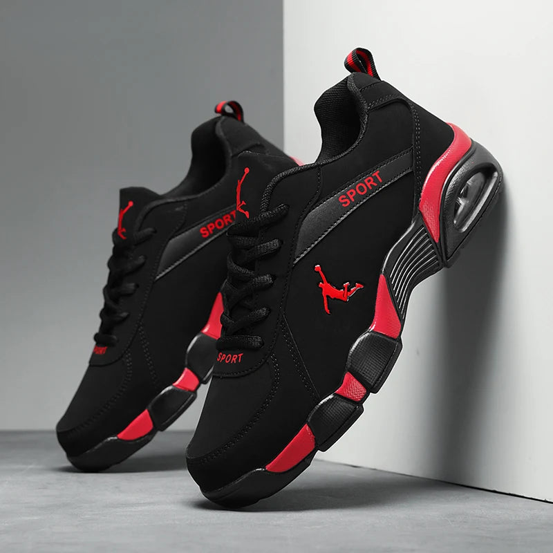 Men's Road Running Shoes, Lace-Up Closure, Suitable for All Seasons, Low-Top Trendy Versatile Hiking Shoes, Tennis Casual Walking Fitness Hiking Shoes - the Perfect Sports Shoe for Outdoor Adventures, Ideal for Sports Enthusi