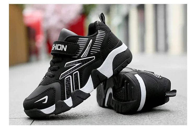 Children Boys Shoes School Sports Fashion Leather For Kids Tennis Casual Sneakers Children's Boy Running 7-13 Years Walking Shoe