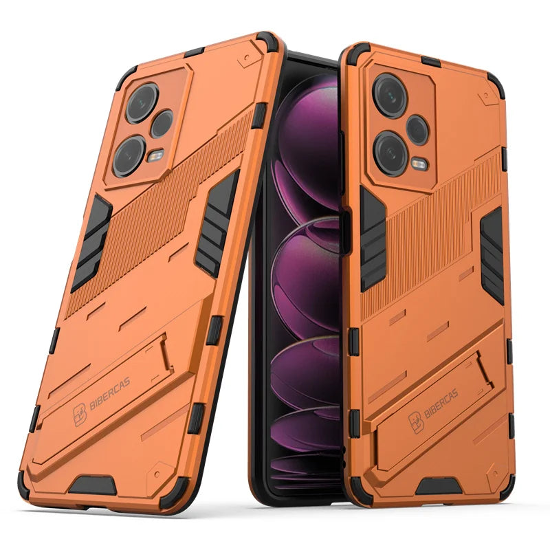 For Xiaomi Redmi Note 12 Pro 5G Case Magnetic Bracket Stand Holder Armor Phone Cases For Redmi Note12 Pro + Plus Back Cover