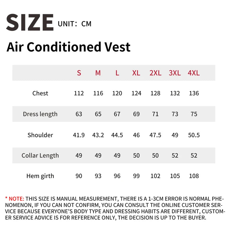 USB-Powered Cooling Vest: Unisex Summer Cooling Vest for Men and Women; Outdoor Cooling Vest for High-Temperature Environments