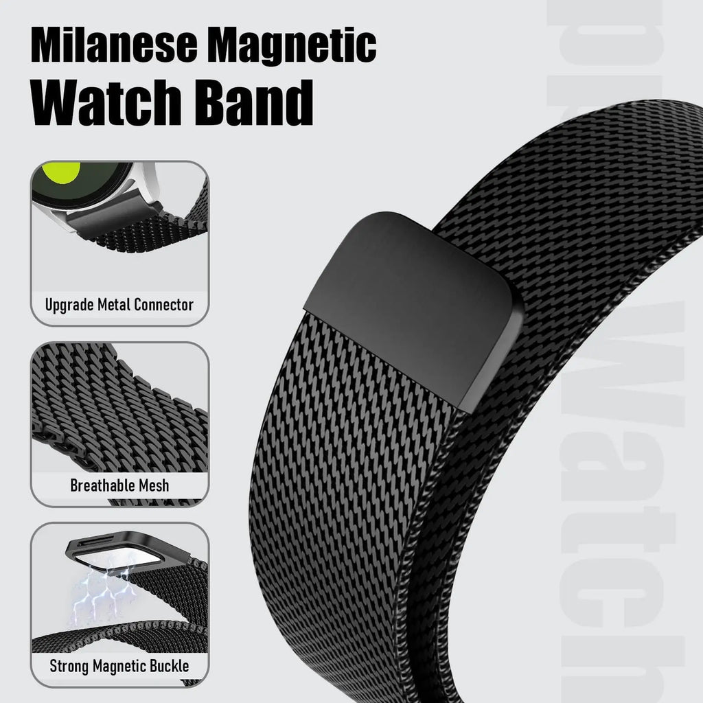 26mm 22mm Quick Fit Strap For Garmin Fenix 8 7 Pro 7S 6X 6 5Plus Venu 3 Tactix 7 Milanese loop bracelet correa Fenix 8 7X band