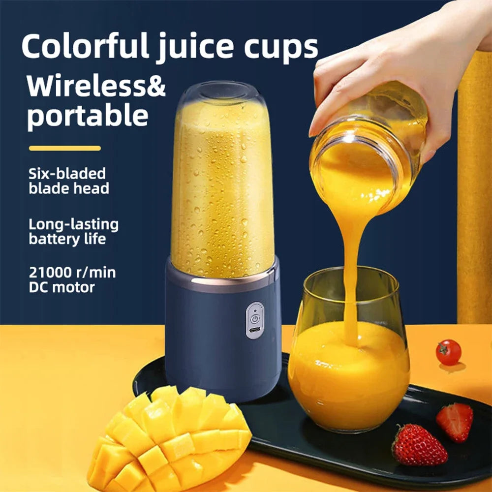 Premium Portable Electric Smoothie Blender