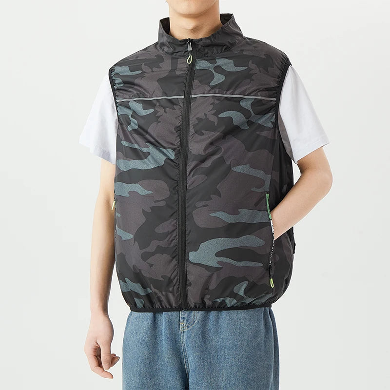 USB-Powered Cooling Vest: Unisex Summer Cooling Vest for Men and Women; Outdoor Cooling Vest for High-Temperature Environments