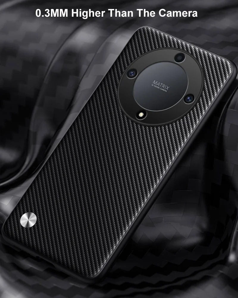 Luxury PU Leather Case For Honor X9A X9B Magic 5 6 Lite 5G Back Cover Silicone Protection Phone Case For Honor Magic 5 6 Pro