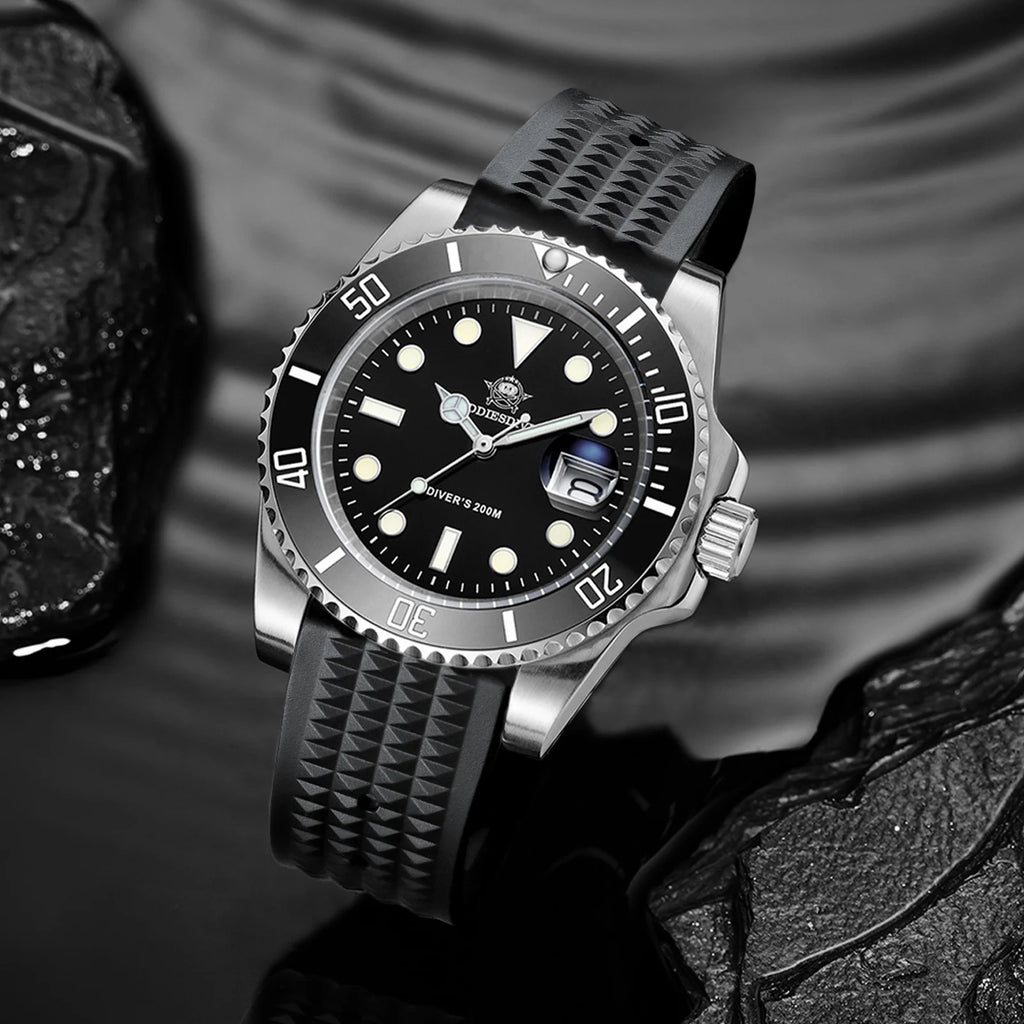 ADDIESDIVE Diver Watch European and American Business Leisure 200M C3 Super Luminous Sport Luxury Reloj Hombre Men Quartz Watch