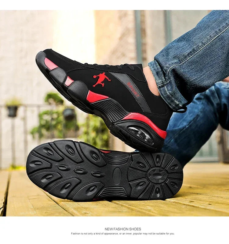 Fashion Men Professional Running Shoes Lightweight and Breathable Sneakers Lace Up Outdoor Sports Tennis Shoes New Casual Shoes