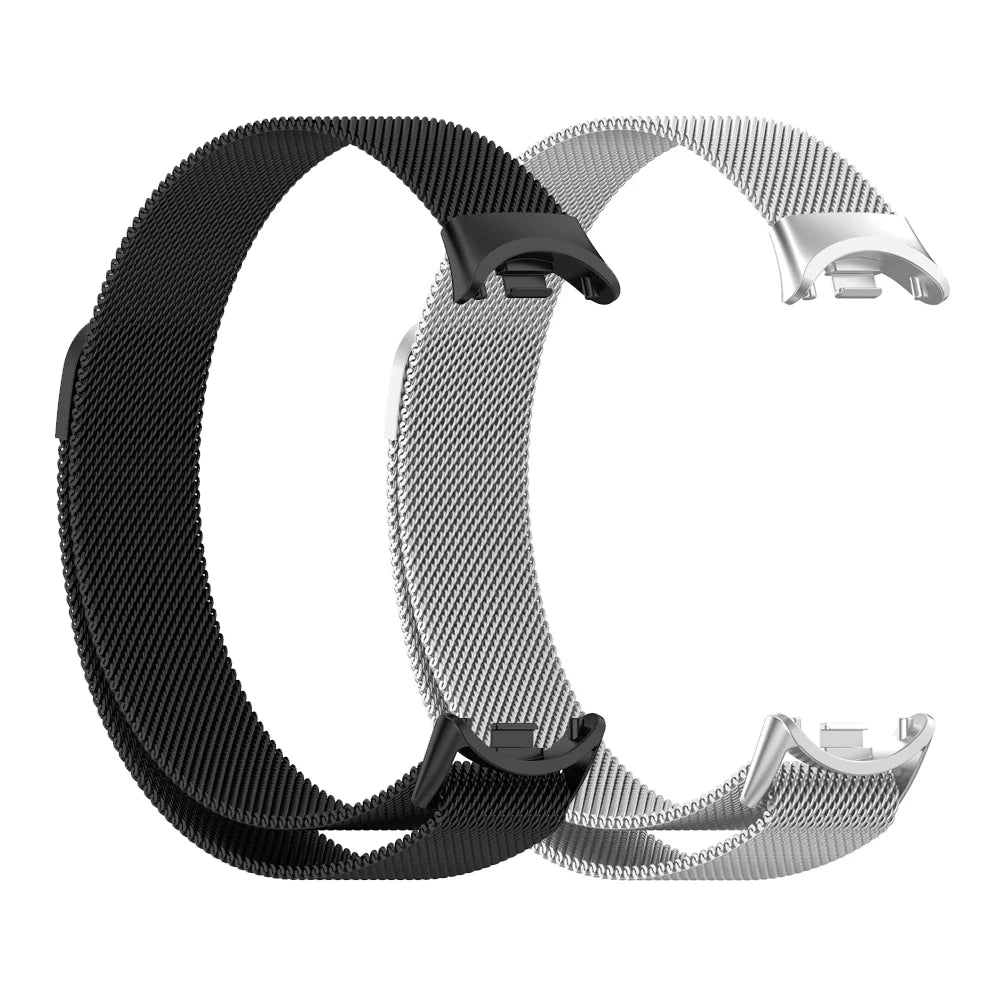 Magnetic Straps for mi band 10 miband 10 nfc Watch accessories Stainless Steel belt correa bracelet for Xiaomi mi band 10 bands