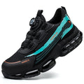 Rotating Button Safety Shoes Men Anti-smash Anti-puncture Protective Work Shoes Fashion Men Sport Shoes Security Boots Men ﻿