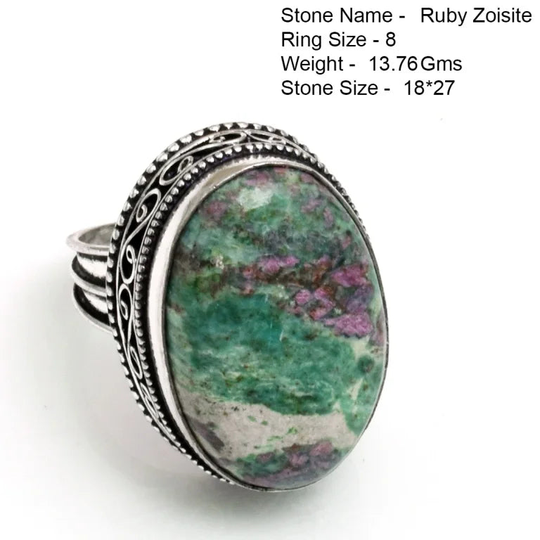 Women Lapis Lazuri Labradorite Ring