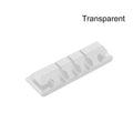 Silicone Cable Organizer USB Data Cable Winder Flexible Cable Management Cord Clips For Mouse Headphone Earphone Car Wire Holder
