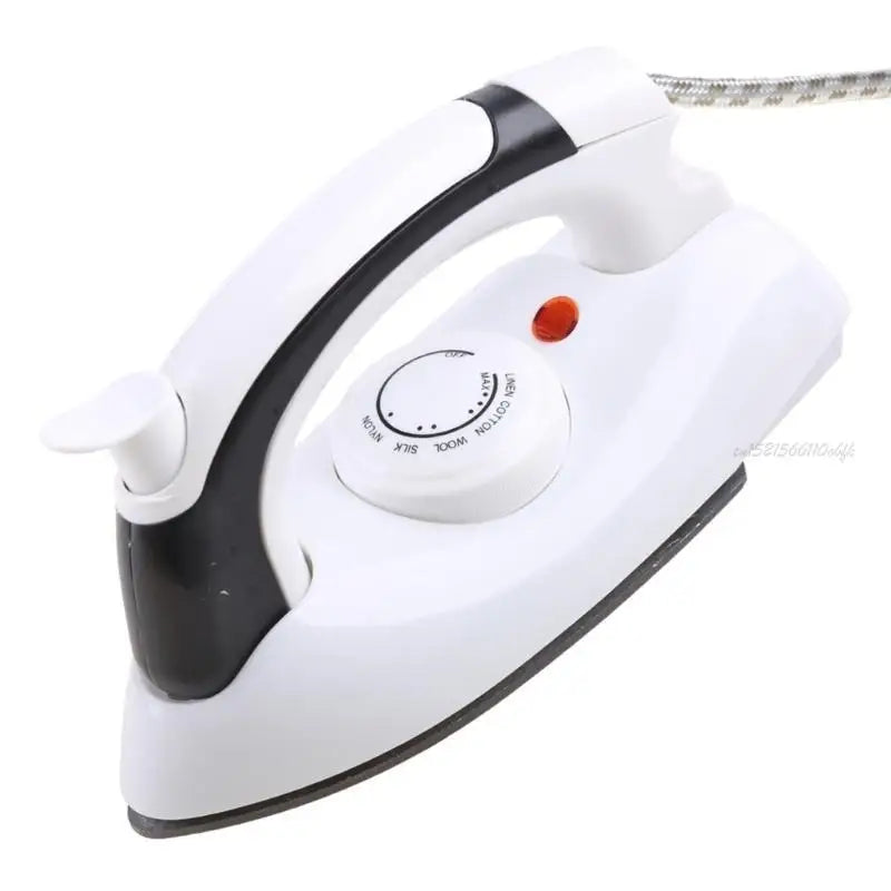 27RB Mini Portable Foldable Electric Steam Iron for Clothes with 3 Gears Baseplate Handheld Flatiron Home Travelling