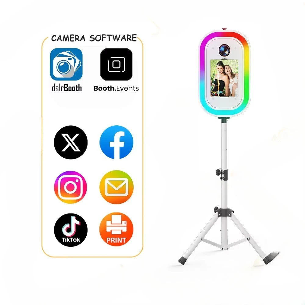 Light Emitting Diode RGB Color Changing Easy to Set Up Photo Booth Vending Machine